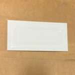 GLOSSY WHITE INDENT 4X8